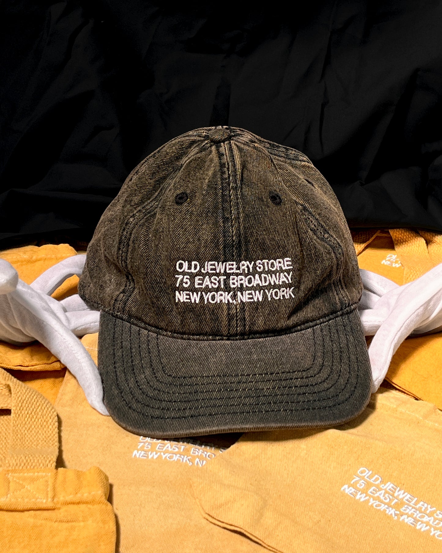 ACID BLACK DENIM HAT