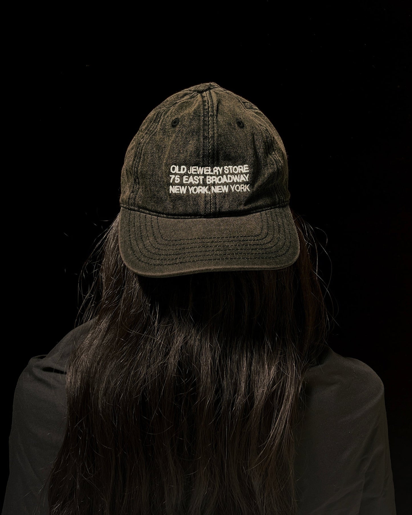 ACID BLACK DENIM HAT